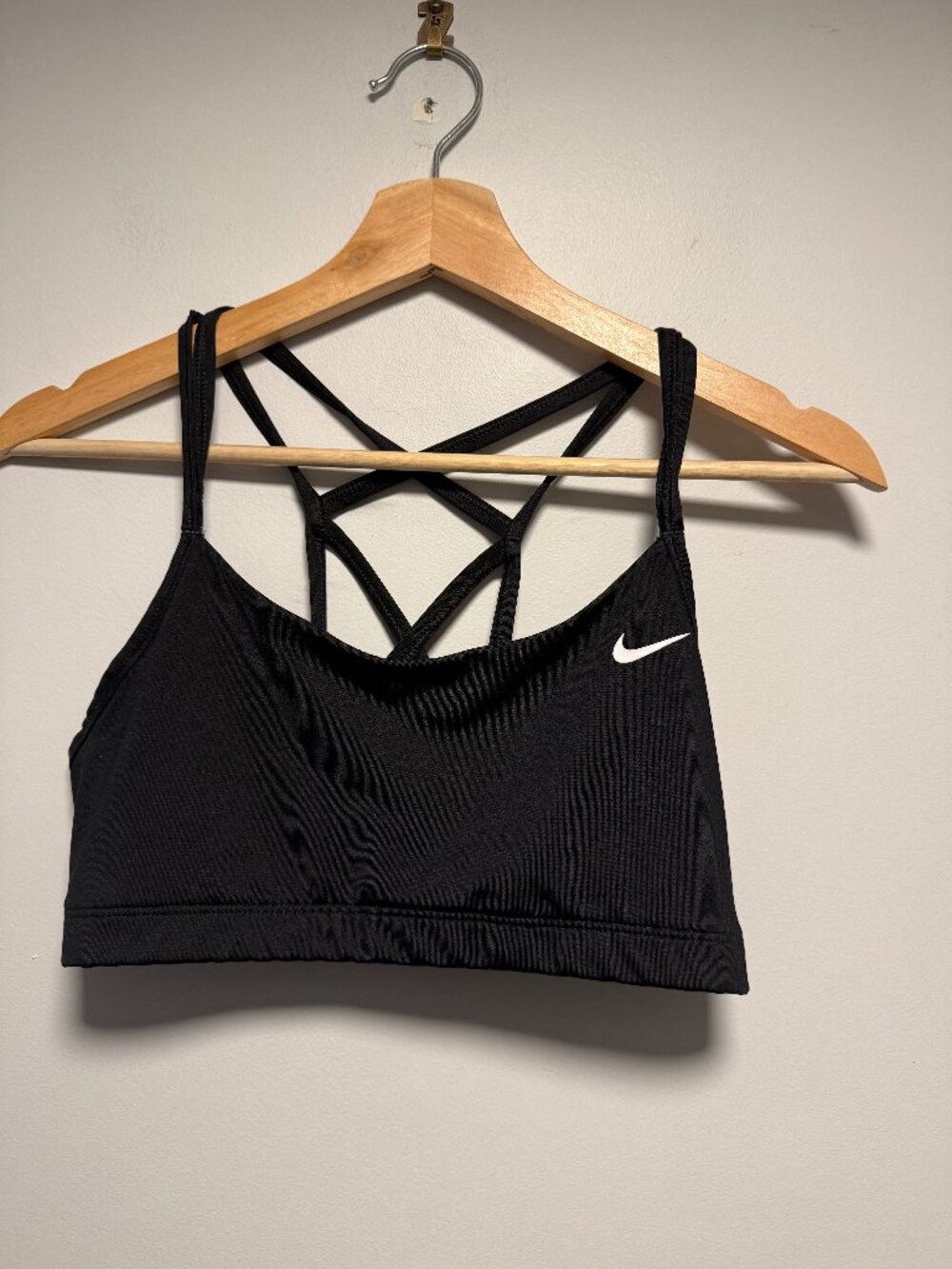 Nike Black Sports Bra Light Support Medium